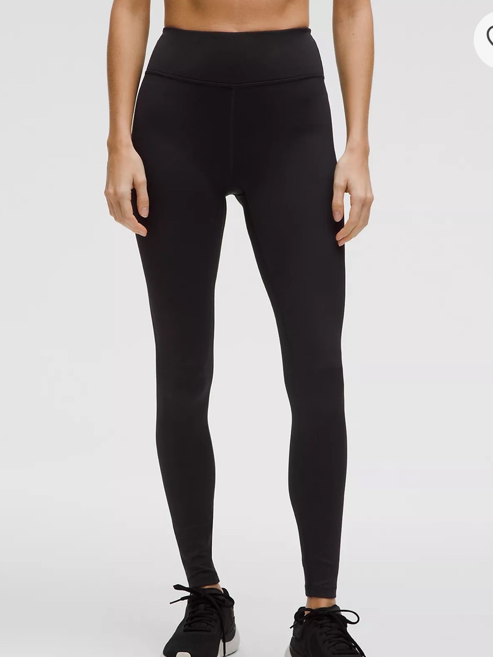 Calvin Klein Black High-Waist Leggings